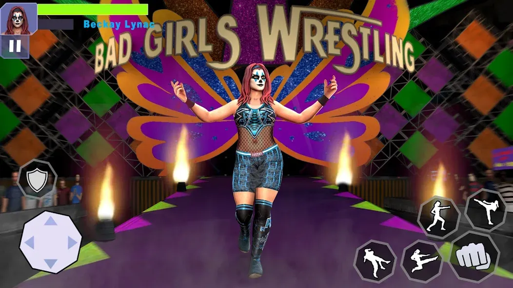 Bad Girls Wrestling Game [MOD: безлимитные деньги и все персонажи открыты] Screenshot 5