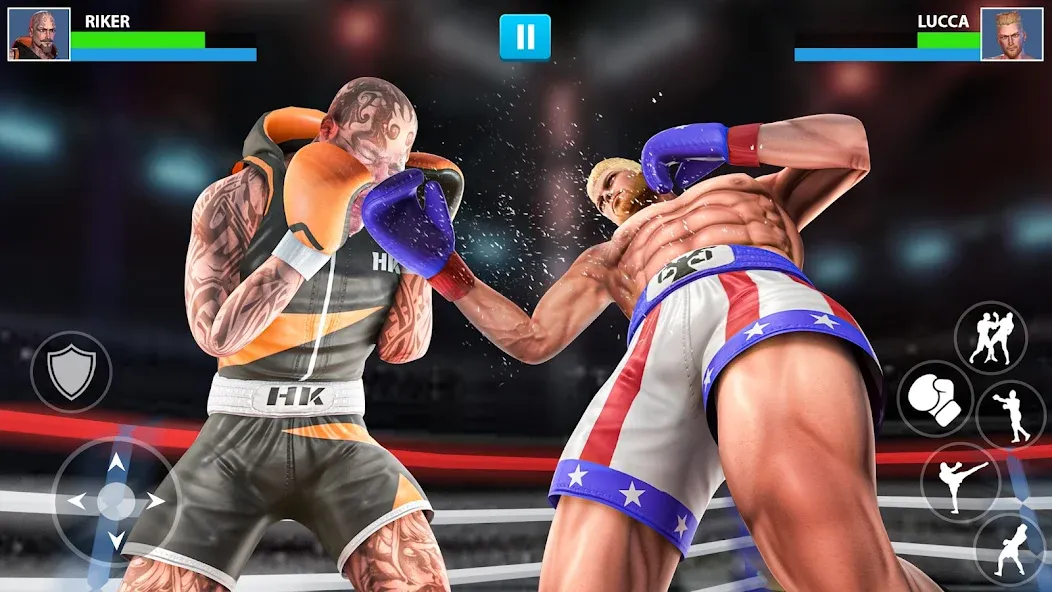 Punch Boxing Game: Ninja Fight [MOD: безлимитные деньги и энергия] Screenshot 2