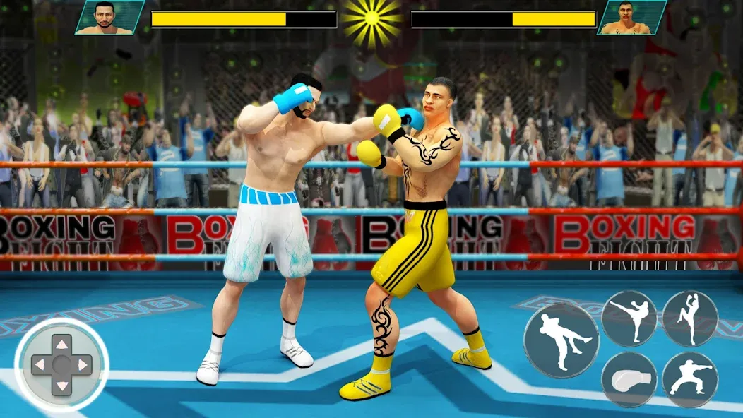 Punch Boxing Game: Ninja Fight [MOD: безлимитные деньги и энергия] Screenshot 4