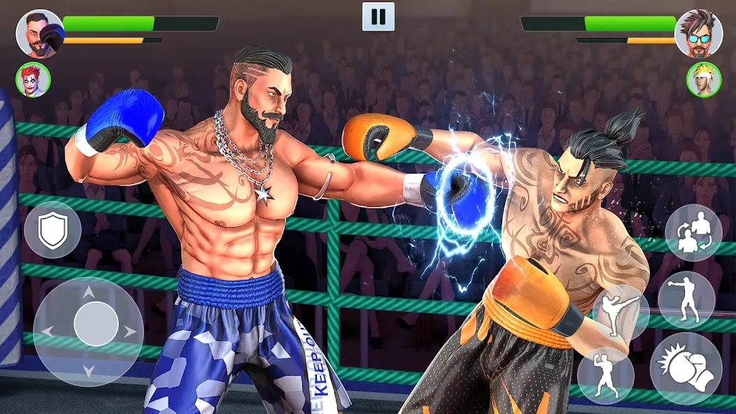 Boxing Heros: Fighting Games [MOD: безлимитные деньги и энергия] Screenshot 3