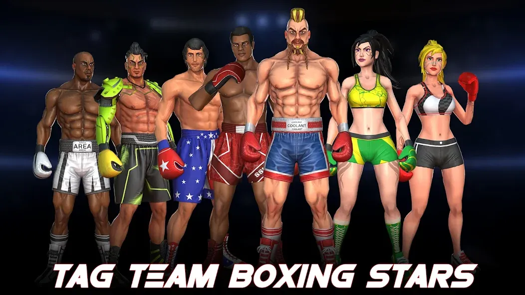Boxing Heros: Fighting Games [MOD: безлимитные деньги и энергия] Screenshot 5
