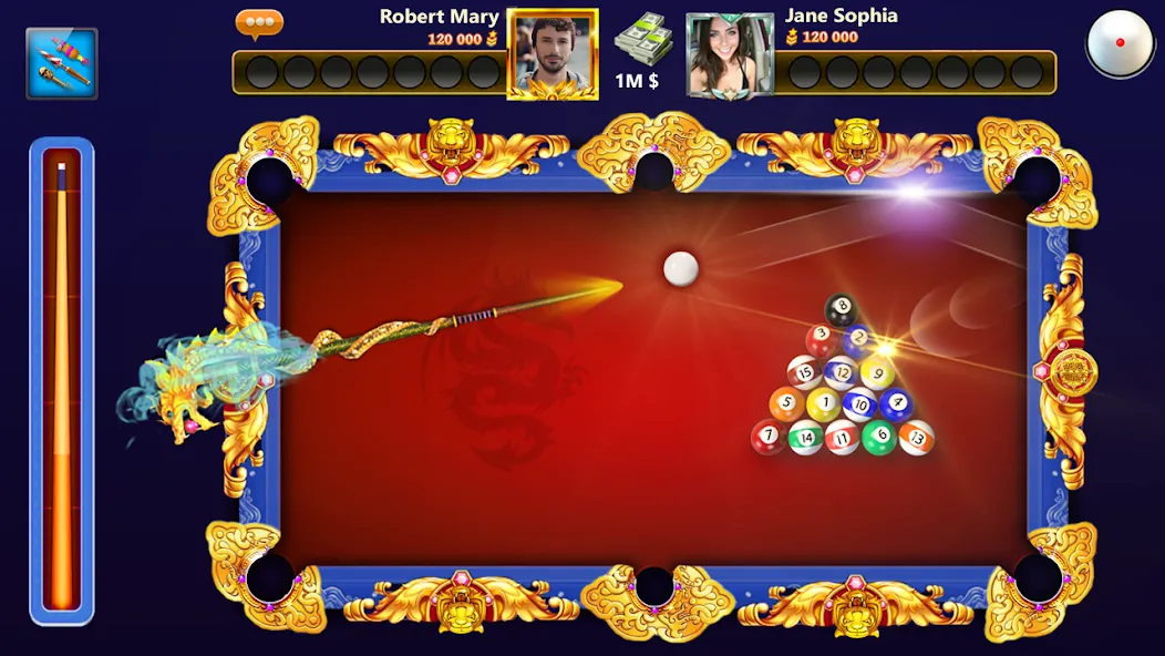 8 Ball Offline - Billiard Pool [MOD: без рекламы и бесконечные монеты] Screenshot 1