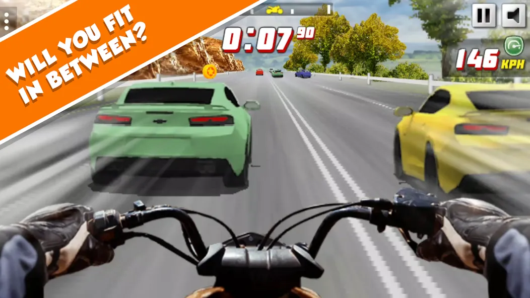Highway Rider Extreme - 3D Mot [MOD: безлимитные деньги и открыты все мотоциклы] Screenshot 2