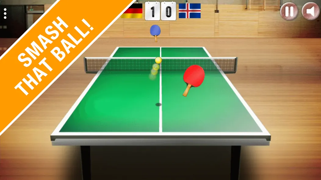 Table Tennis 3D Ping Pong Game [MOD: безлимитные монеты и все ракетки открыты] Screenshot 1