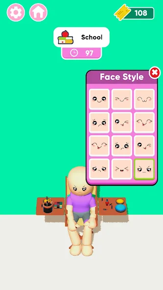 Famous Fashion - Dress Up Game [MOD: безлимитные деньги и всё открыто] Screenshot 5