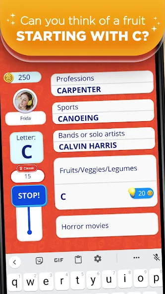 Stop 2 - Word Trivia Game [MOD: без рекламы и подсказки открыты] Screenshot 5