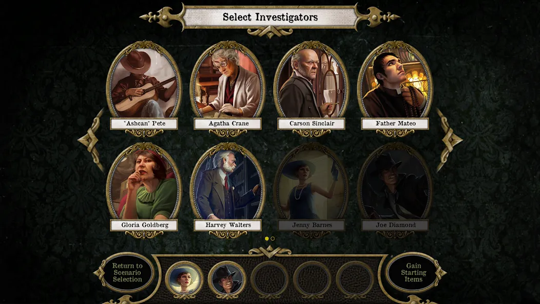 Mansions of Madness [MOD: безлимитные ресурсы и открыты все сценарии] Screenshot 3