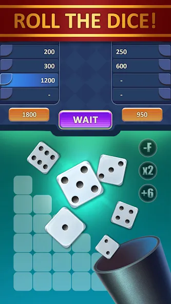 Farkle - Zonk Dice Game [MOD: безлимитные монеты и подсказки] Screenshot 4