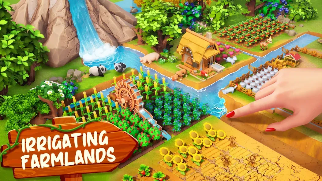 Family Farm Adventure [MOD: безлимитные деньги и ресурсы] Screenshot 2