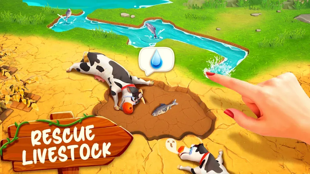 Family Farm Adventure [MOD: безлимитные деньги и ресурсы] Screenshot 5