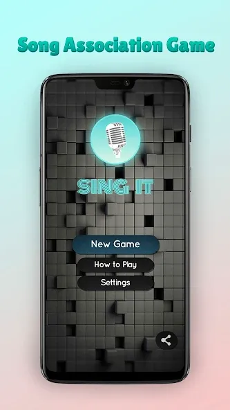 Sing it - Song association [MOD: безлимитные подсказки и песни] Screenshot 1
