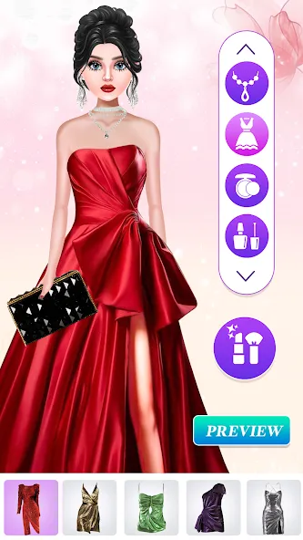 Fashion Show: Dress up Games [MOD: безлимитные деньги и все наряды] Screenshot 2