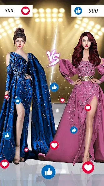 Fashion Show: Dress up Games [MOD: безлимитные деньги и все наряды] Screenshot 4