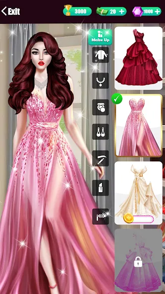 Super Stylist-Fashion Games [MOD: безлимитные деньги и все наряды] Screenshot 1