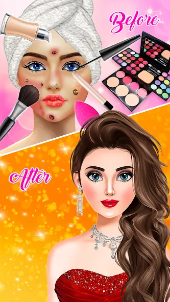 Super Stylist-Fashion Games [MOD: безлимитные деньги и все наряды] Screenshot 2