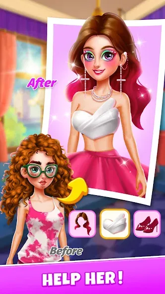 Fashion Nova: Merge &amp; Stylist [MOD: безлимитные деньги и энергия] Screenshot 1