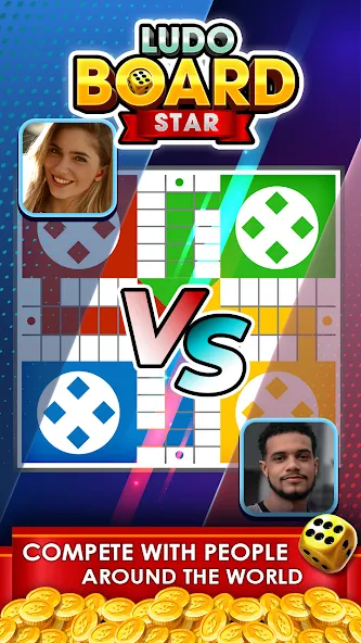 Ludo Online Multiplayer [MOD: много игроков и быстрые победы] Screenshot 2