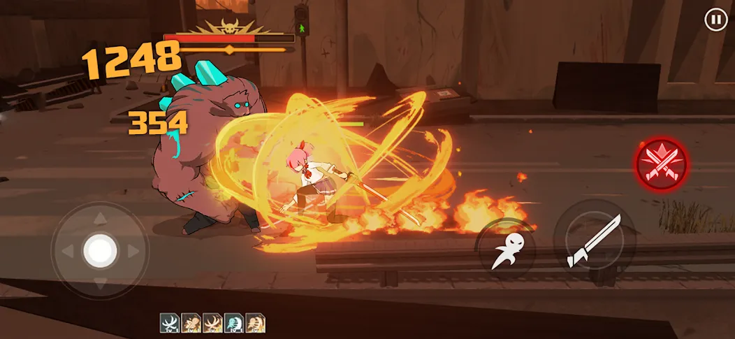 Swordash [MOD: безлимитные деньги и усиленное оружие] Screenshot 5