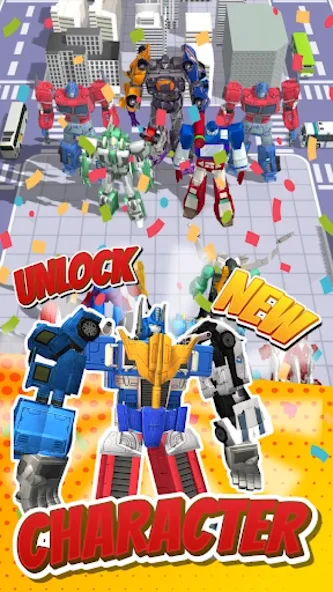 Superhero Robot Monster Battle [MOD: безлимитные деньги и мощные роботы] Screenshot 4