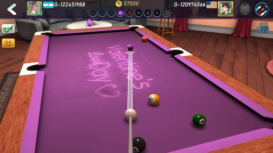 Real Pool 3D 2 [MOD: безлимитные деньги и все кии] Screenshot 4
