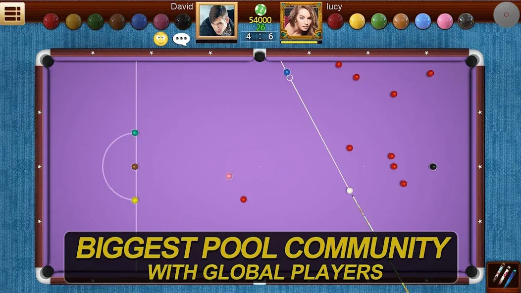 Real Pool 3D Online 8Ball Game [MOD: безлимитные монеты и разблокированные столы] Screenshot 3