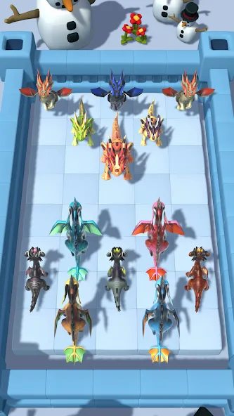 Dragon Fight - Merge Games [MOD: безлимитные деньги и усиленные драконы] Screenshot 5