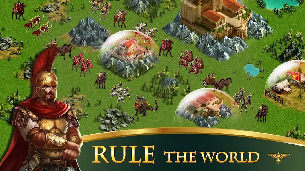 Empire:Rome Rising [MOD: безлимитные ресурсы и мощная армия] Screenshot 3