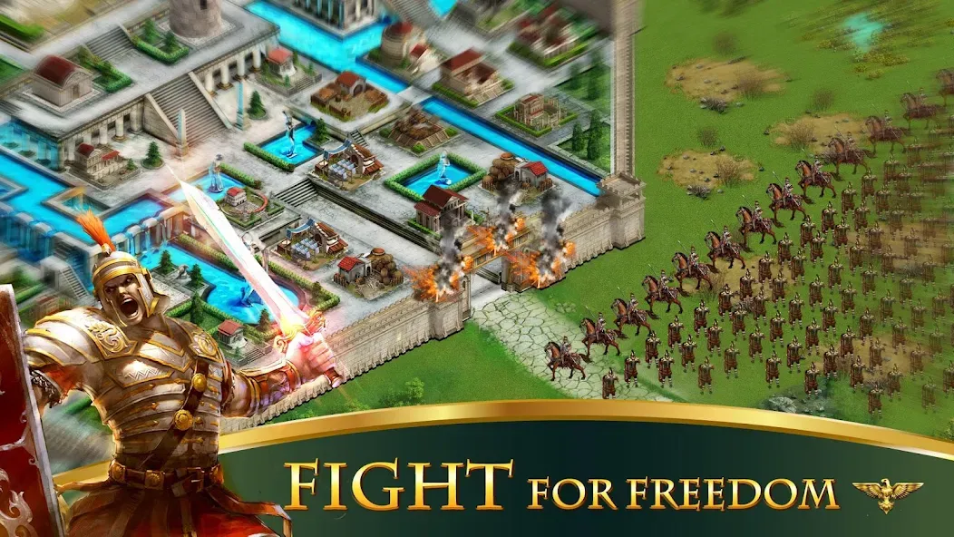 Empire:Rome Rising [MOD: безлимитные ресурсы и мощная армия] Screenshot 5