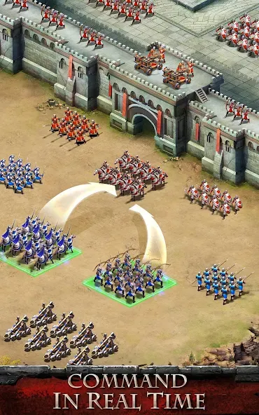 Empire War: Age of hero [MOD: безлимитные ресурсы и энергия] Screenshot 2