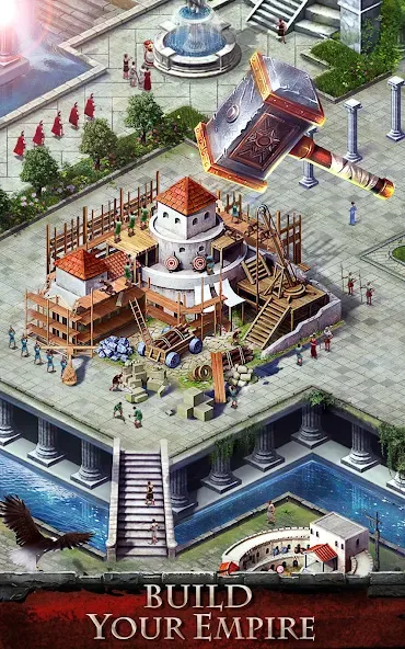 Empire War: Age of hero [MOD: безлимитные ресурсы и энергия] Screenshot 3