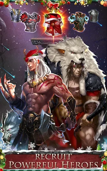 Empire War: Age of hero [MOD: безлимитные ресурсы и энергия] Screenshot 5