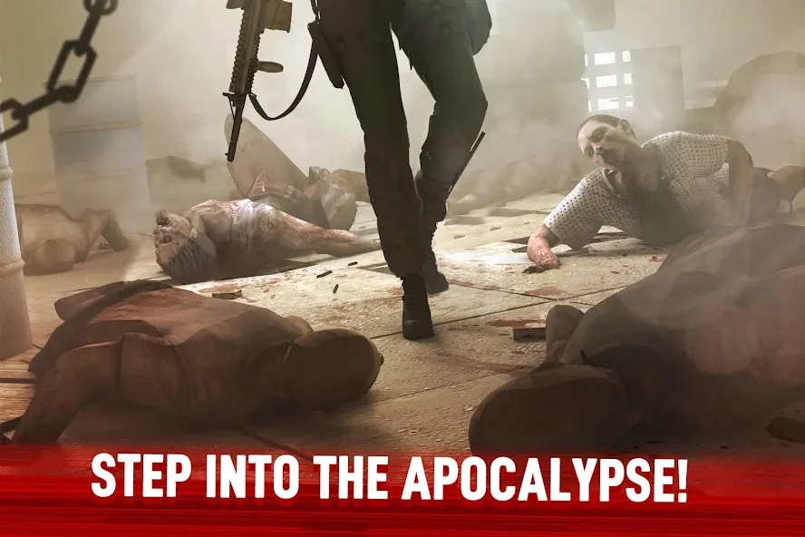Zombie Frontier 4: Shooting 3D [MOD: безлимитные деньги и патроны] Screenshot 3