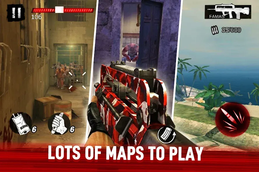 Zombie Frontier 4: Shooting 3D [MOD: безлимитные деньги и патроны] Screenshot 4