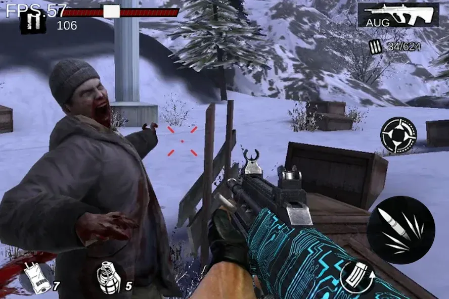 Zombie Frontier 4: Shooting 3D [MOD: безлимитные деньги и патроны] Screenshot 5
