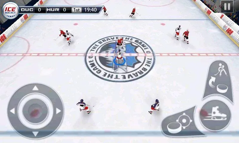 Ice Hockey 3D [MOD: безлимитные деньги и энергия] Screenshot 1