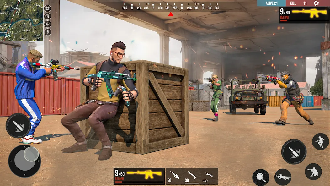 FPS Encounter Strike Offline [MOD: безлимитные деньги и оружие] Screenshot 2