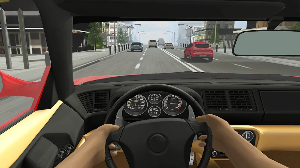 Racing in Car 2 [MOD: безлимитные деньги и топливо] Screenshot 2