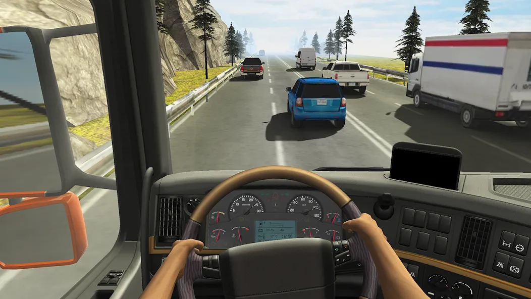 Truck Racer [MOD: безлимитные деньги и топливный запас] Screenshot 1