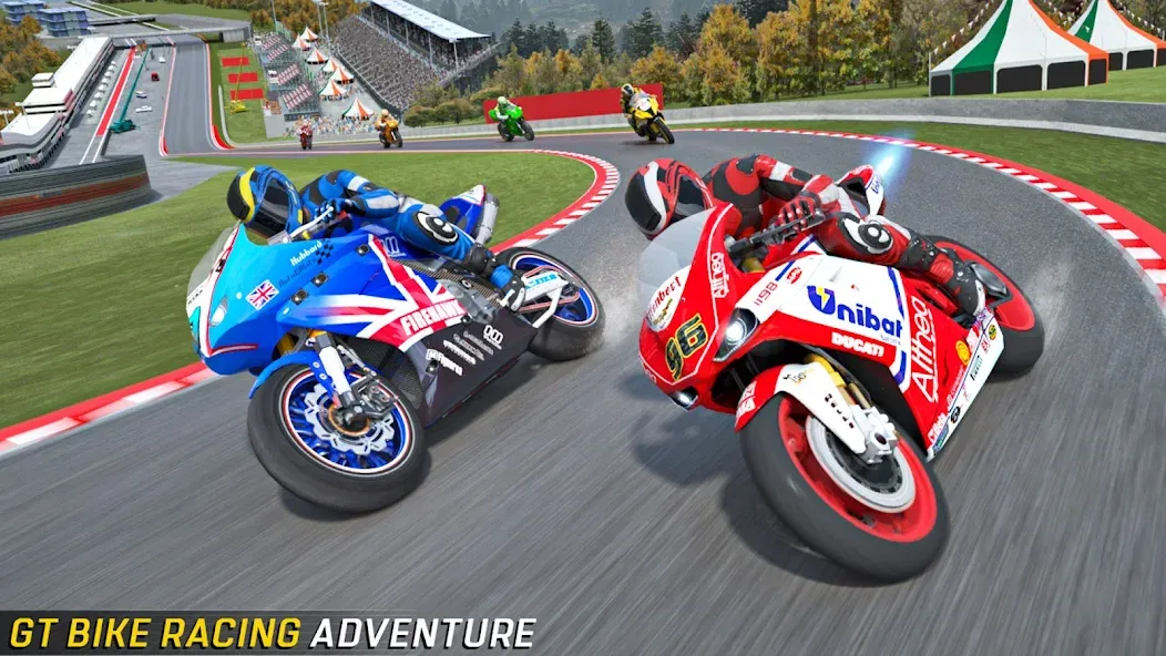 GT Bike Racing: Moto Bike Game [MOD: безлимитные деньги и все байки открыты] Screenshot 1