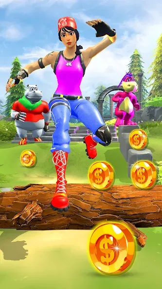 Jungle Run Temple Escape Games [MOD: безлимитные монеты и все уровни открыты] Screenshot 3