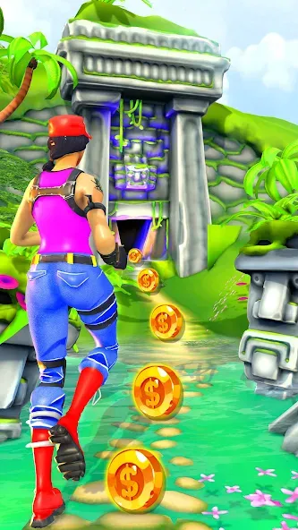 Jungle Run Temple Escape Games [MOD: безлимитные монеты и все уровни открыты] Screenshot 5