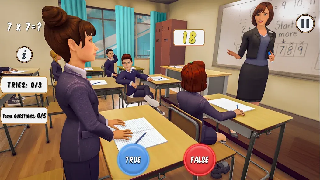High School Teacher Simulator [MOD: безлимитные деньги и все предметы открыты] Screenshot 2