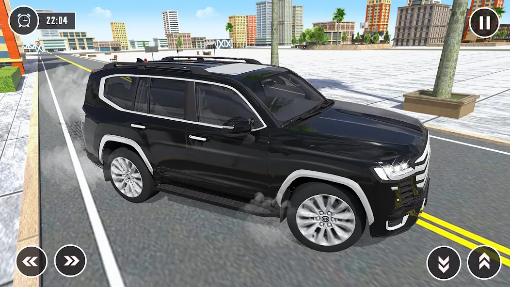 Flying Prado Car Robot Game [MOD: безлимитные деньги и полёт] Screenshot 4