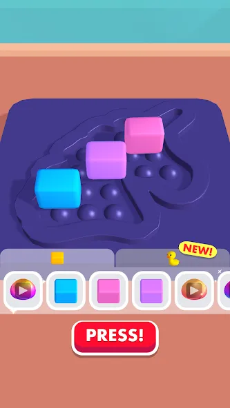 Fidget Toy Maker [MOD: безлимитные деньги и все игрушки открыты] Screenshot 1