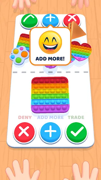 Fidget Toys Trading・Pop It 3D [MOD: безлимитные деньги и все игрушки] Screenshot 3