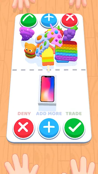 Fidget Toys Trading・Pop It 3D [MOD: безлимитные деньги и все игрушки] Screenshot 5