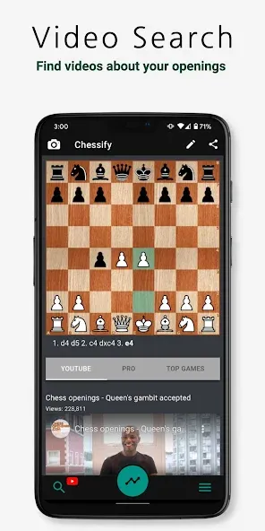 Chessify: Scan &amp; Analyze chess [MOD: разблокированы премиум функции] Screenshot 3