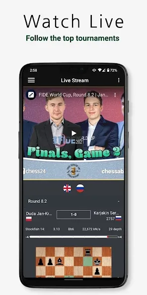 Chessify: Scan &amp; Analyze chess [MOD: разблокированы премиум функции] Screenshot 5
