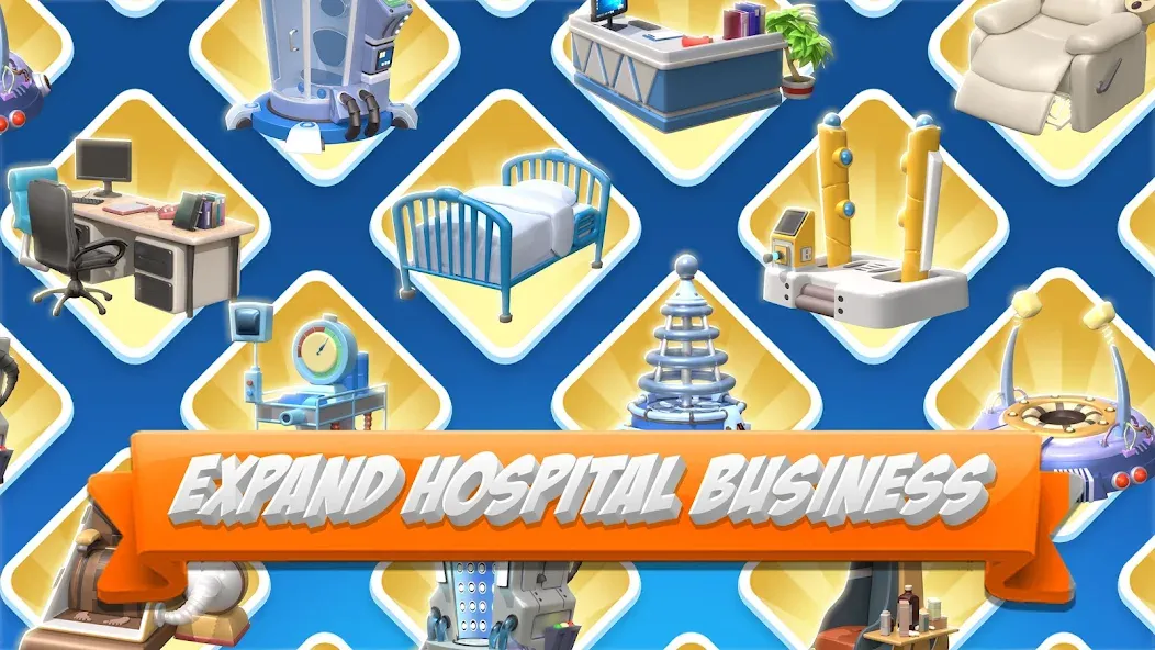 Sim Hospital2-Simulation [MOD: безлимитные деньги и ресурсы] Screenshot 4