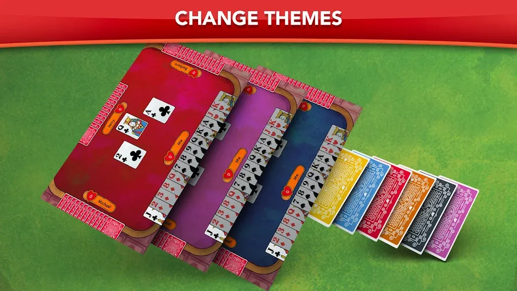 Hearts - Card Game Classic [MOD: без рекламы и открыты все уровни] Screenshot 3